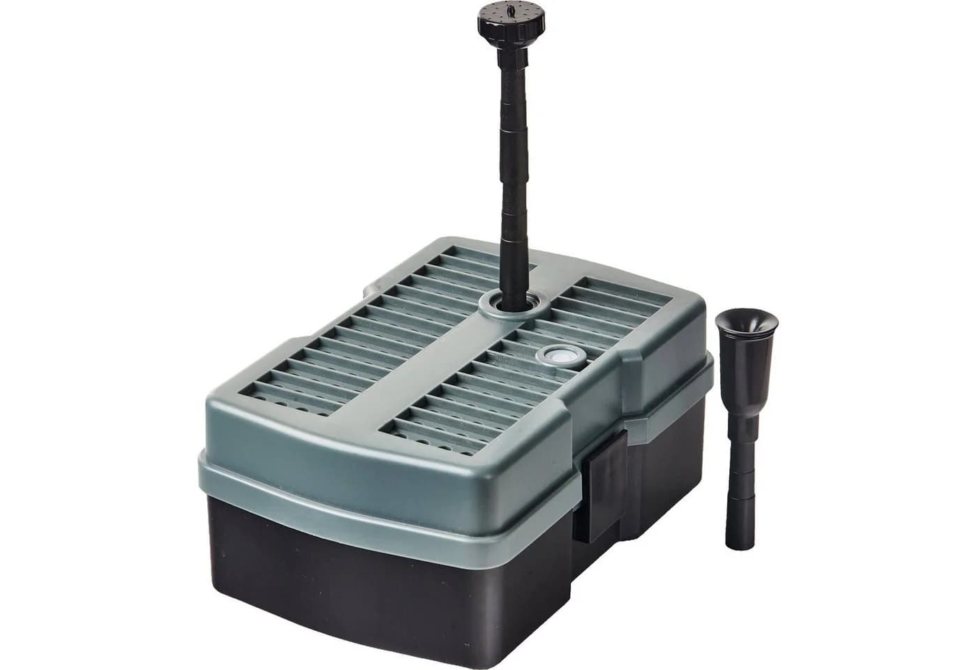 Heissner Solar Unterwasserfilter-Set mit UVC-Teichklärer 5W