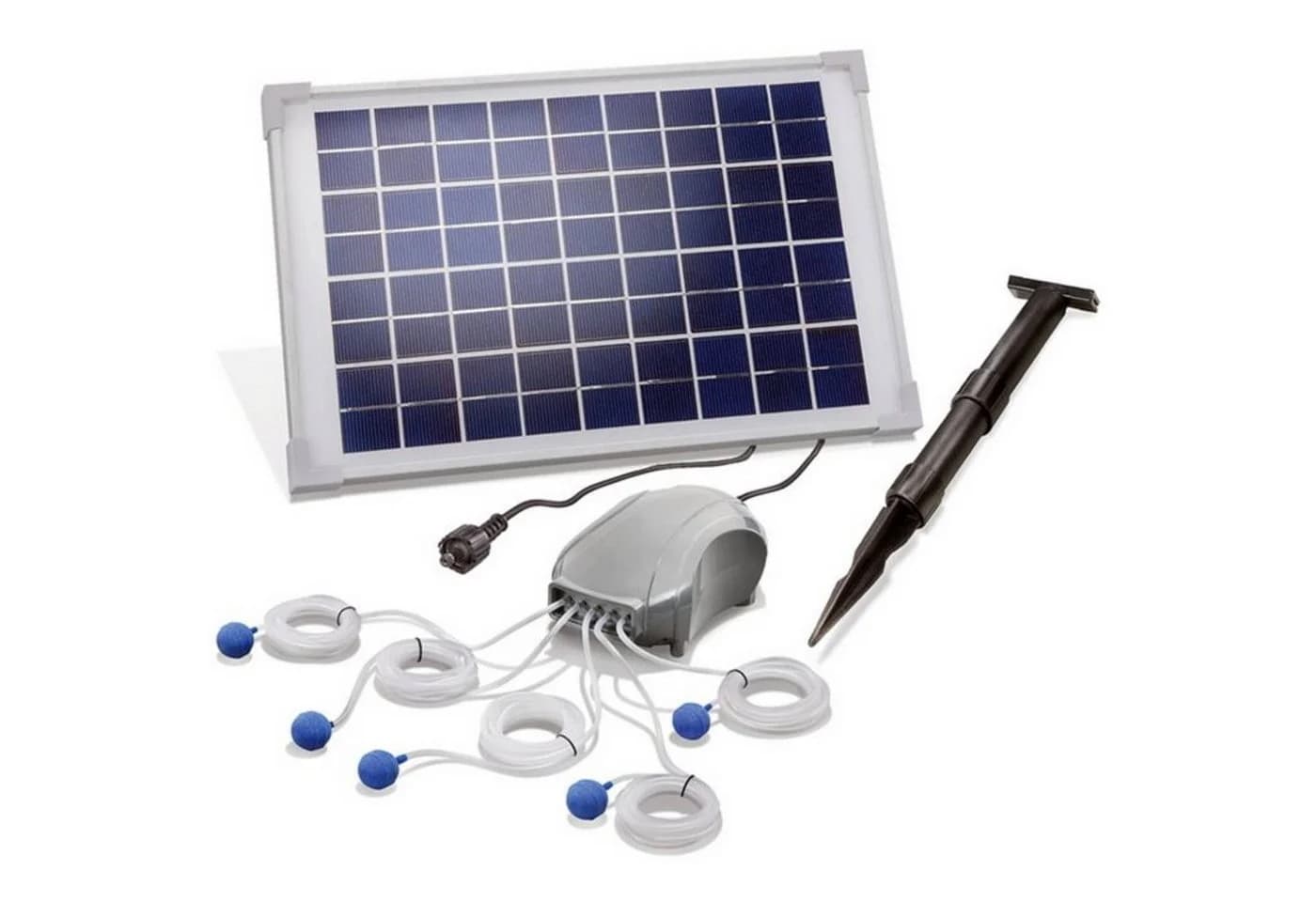 Heissner SOLAR Teichbelüfter 600 l/h Grau Kunststoff - Bild 2