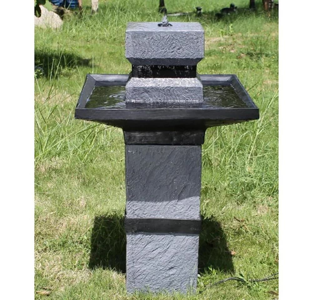 Wehmann Solarbrunnen Asia mit LED-Beleuchtung - Bild 2