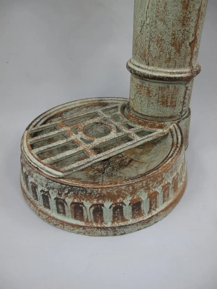 Gremegro Gartenbrunnen Wassersäule Gusseisen Antik Grün 78cm - Bild 4