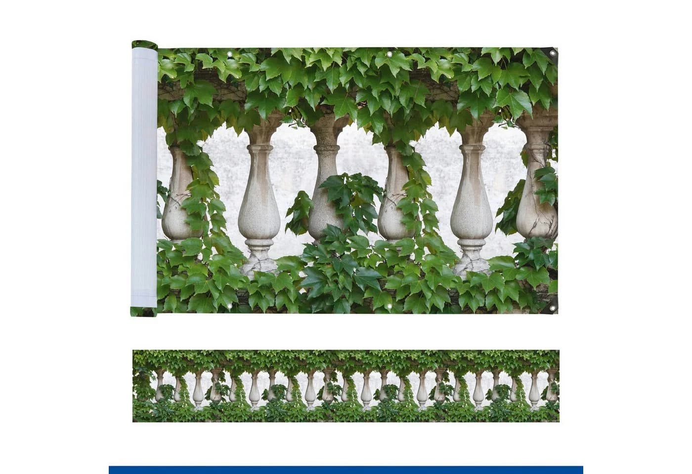 Maximex Balkonsichtschutz Ivy Fence 5m x 35cm