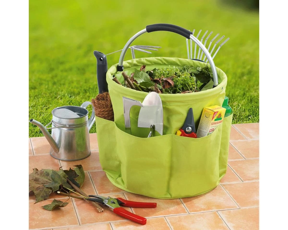 HEINE HOME Allzweckkorb Grün Polyester Aluminium Organizer - Bild 3