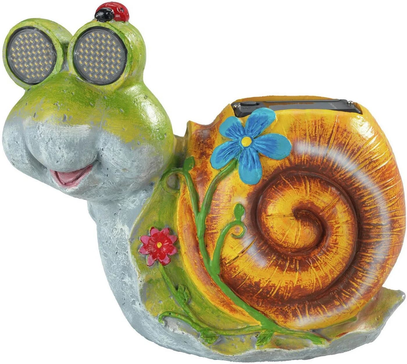 Maximex LED Dekofigur Schnecke Solar Garten mit leuchtenden Augen - Bild 2