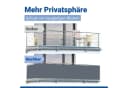 Balkon-Sichtschutz Anthrazit Maximex Bild 5