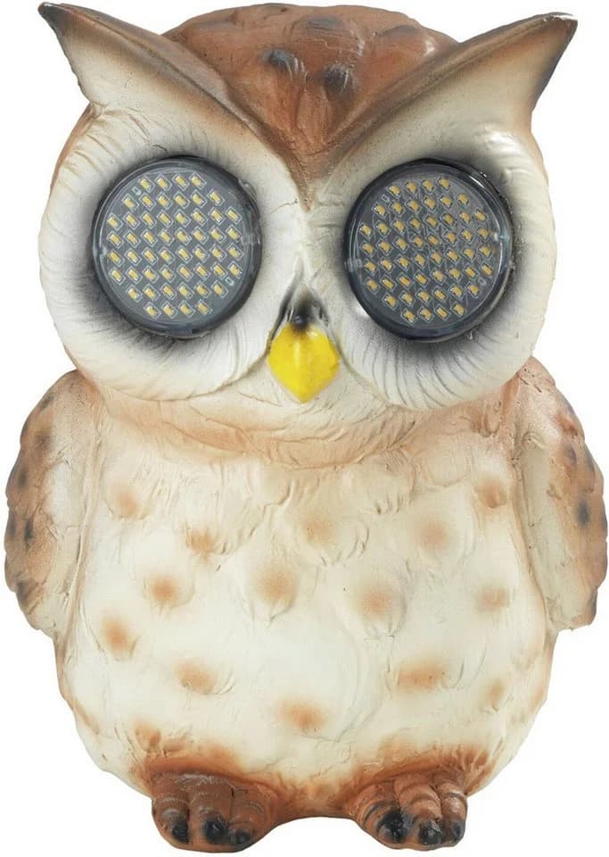 MAXIMEX LED Dekofigur Eule Solar Gartenfigur Blinky Eyes - Bild 2