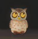 MAXIMEX LED Dekofigur Eule Solar Gartenfigur Blinky Eyes Bild 3