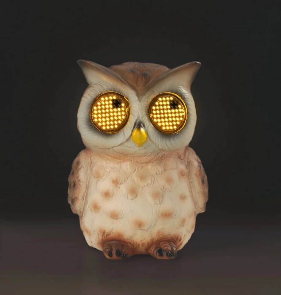MAXIMEX LED Dekofigur Eule Solar Gartenfigur Blinky Eyes - Bild 3