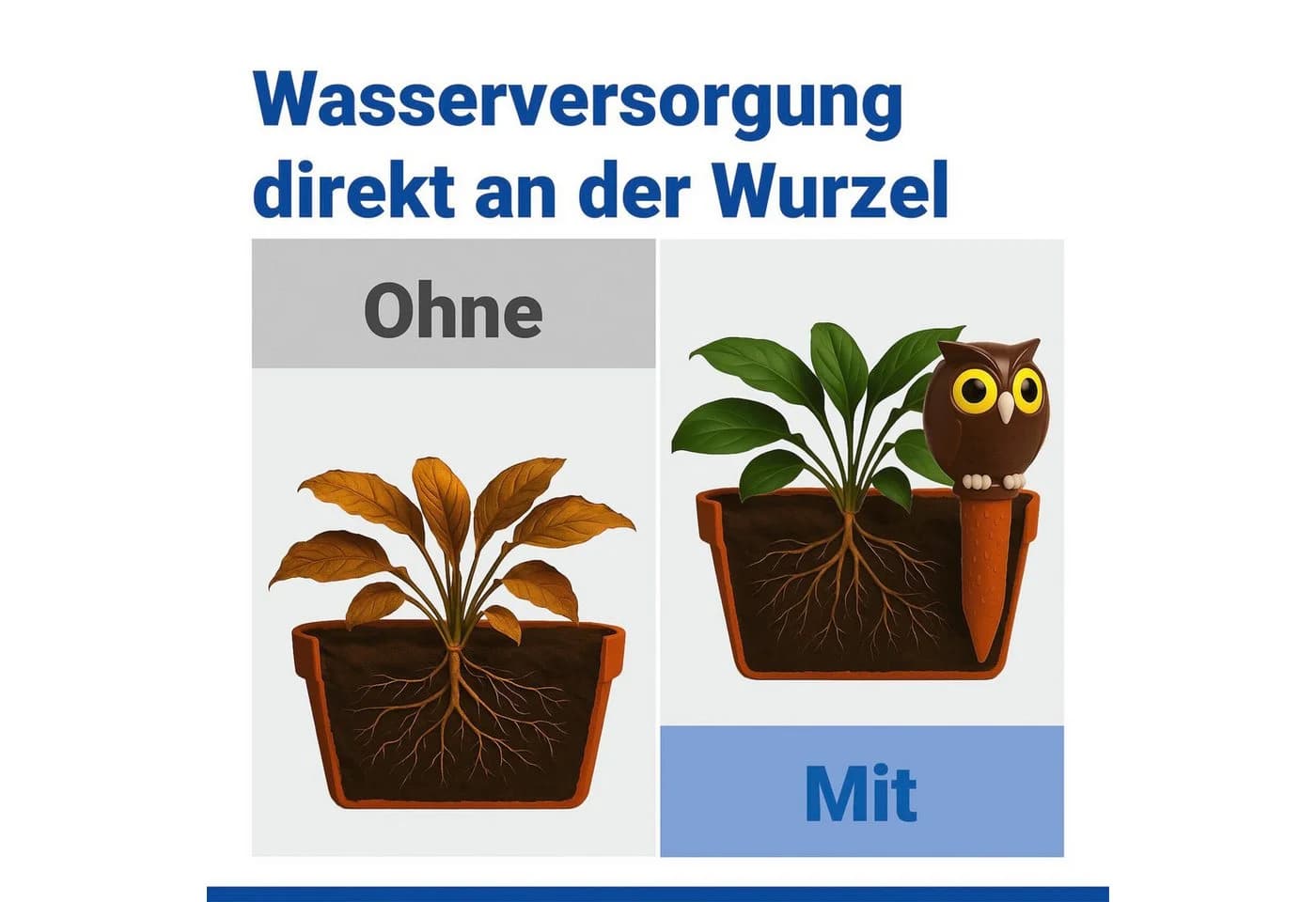 Maximex Bewässerungssystem Eule JUMBO 1,6l Automatisch - Bild 4