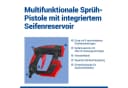 Maximex Multifunktionsbrause 8in1 Gartenbrause mit Seifenreservoir Bild 4
