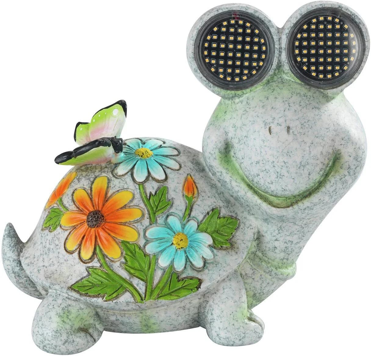 LED Dekofigur MAXIMEX 'Modell Blinky Eyes Schildkröte' - Solar Gartenfigur - Bild 2