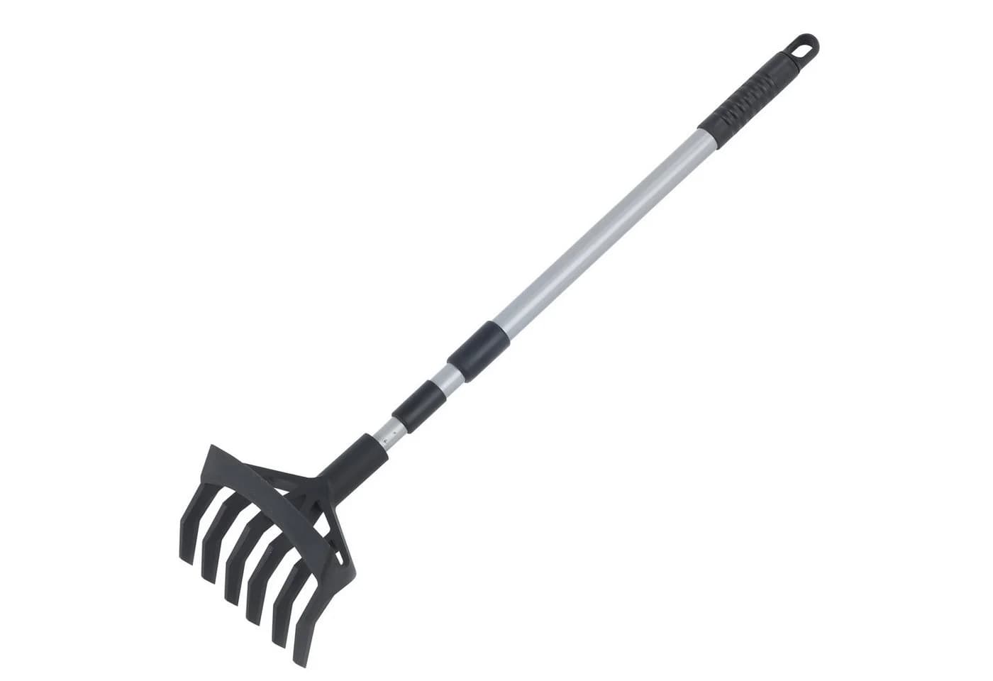 Kultivator MAXIMEX Gartenhacke und Kultivator 2in1 schwarz mit Teleskopstiel - Bild 2