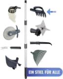 Kultivator MAXIMEX Gartenhacke und Kultivator 2in1 schwarz mit Teleskopstiel Bild 5