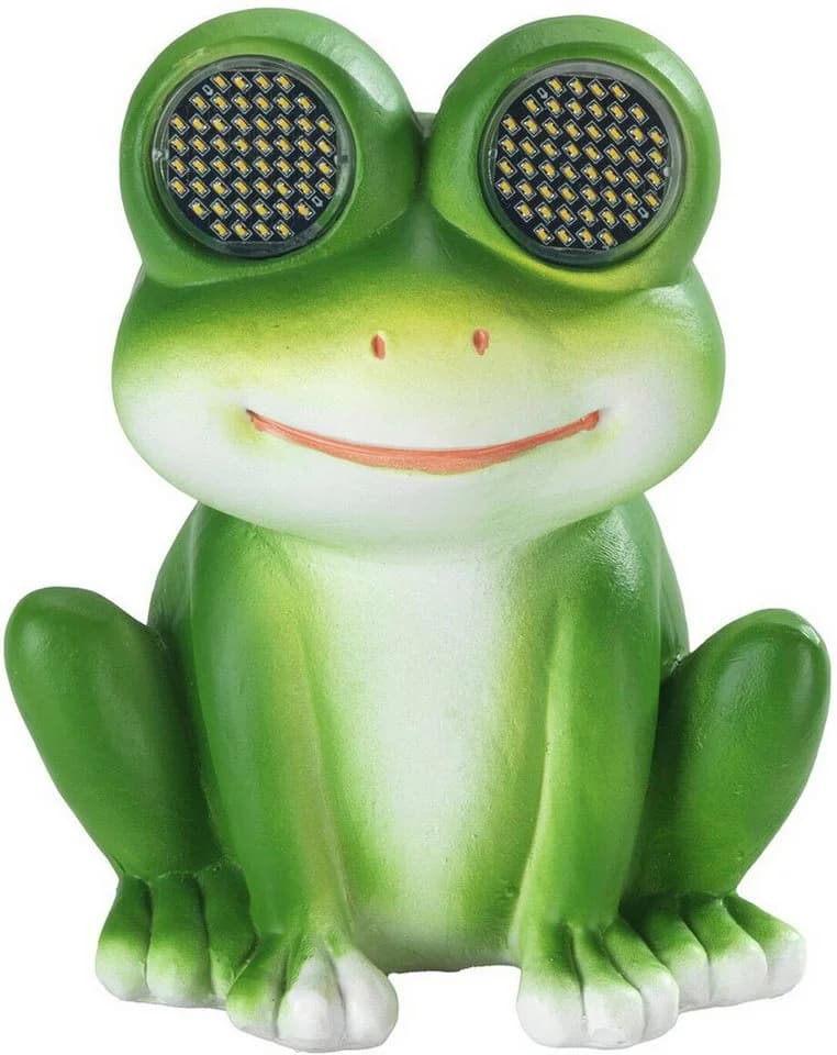 Maximex LED Dekofigur Frosch Solar Gartenfigur Blinky Eyes - Bild 2