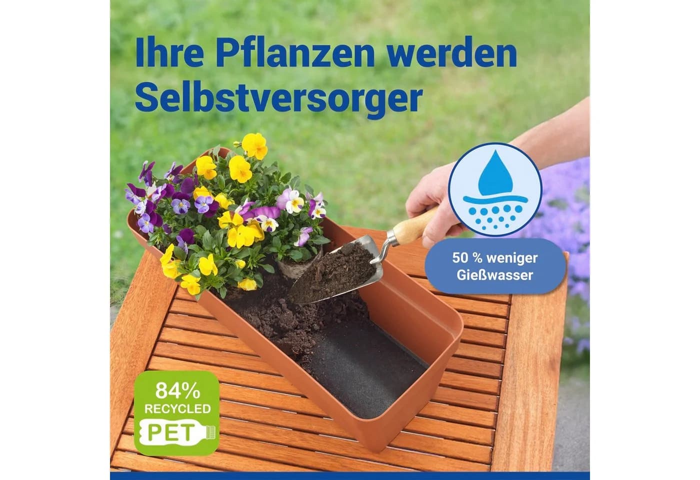 Maximex Bewässerungssystem 2 Wasserspeichermatten Schwarz 5-Lagen-Technologie