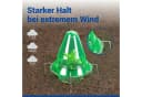 Maximex Pflanzenschutzdach Set 3 Stück Grün Pflanzendom mit Bewässerungsring Bild 4
