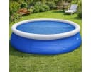 Wehncke Solarcover für Quick-Up-Pools Ø 396cm Blau Bild 1