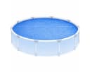 Happy People Solarplane Rund 457 cm Pool Abdeckung Bild 2