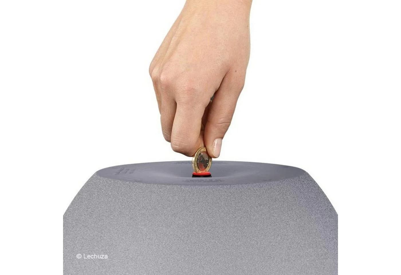 Lechuza Cubeto Stone 40 Pflanzschale steingrau Komplettset - Bild 5