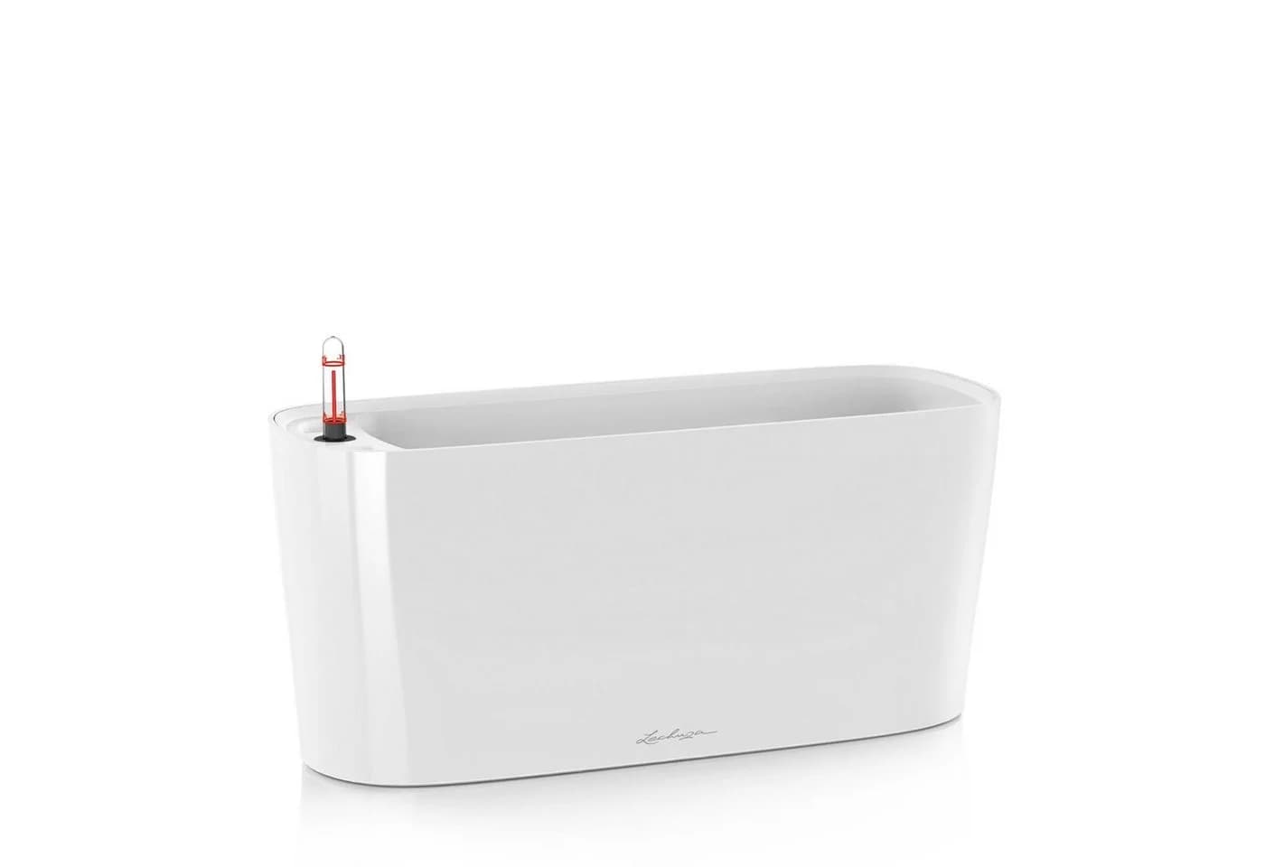 Lechuza® Blumentopf Delta 20 weiß hochglanz - Bild 2