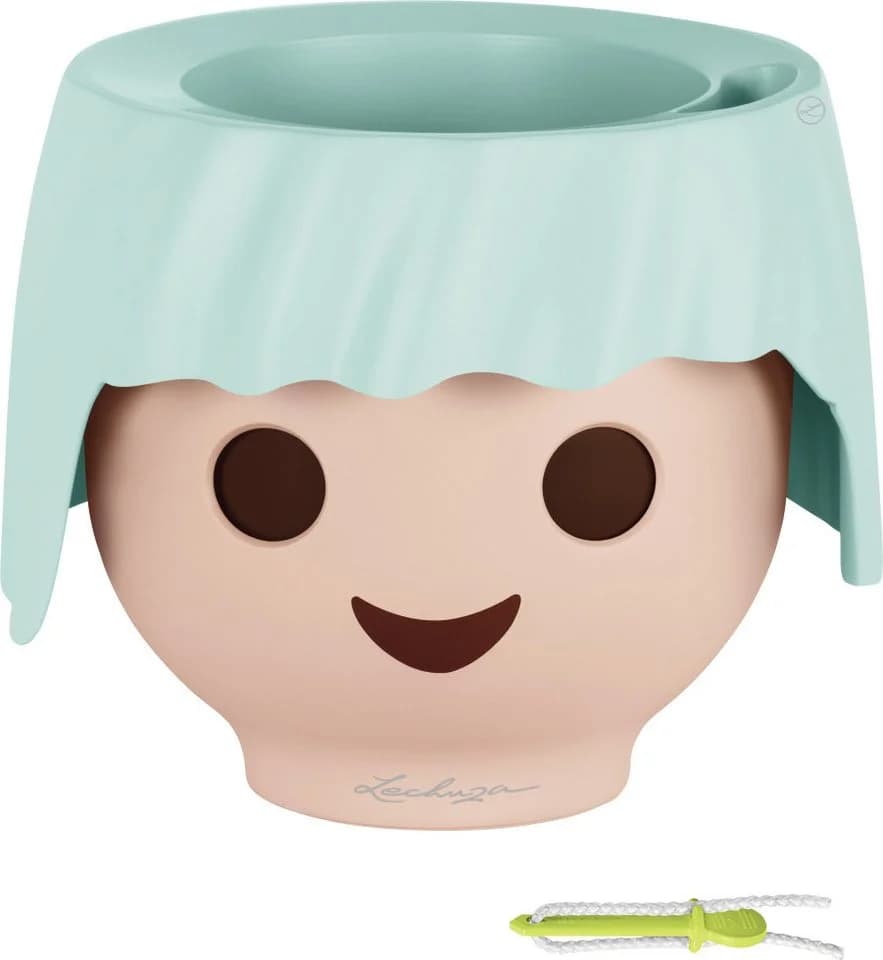 Lechuza Blumentopf Playmobil OJO Aquamarine