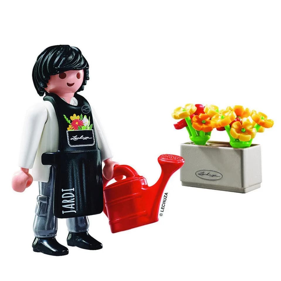 Lechuza® Playmobil® Gärtner Mini Dekofigur 18-tlg. Bunt - Bild 2