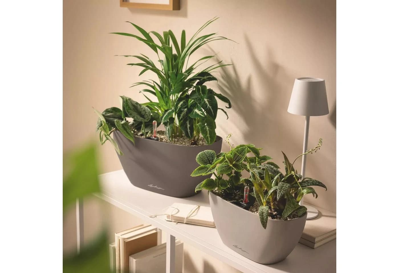Lechuza NAVIO Color 10 Blumentopf schiefergrau mit Bewässerungssystem - Bild 5