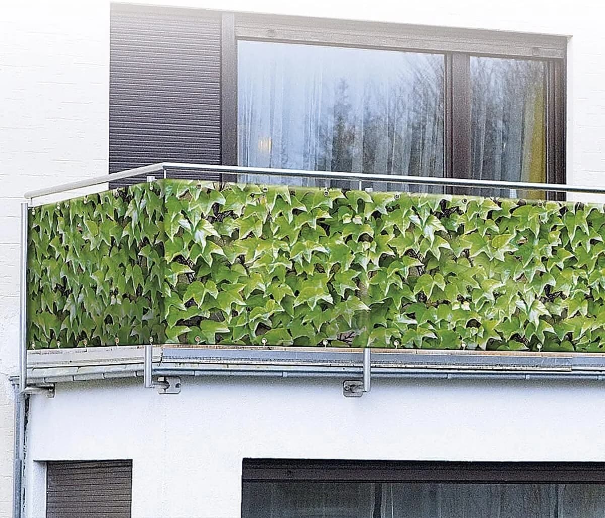WENKO Balkon-Sichtschutz Wilder Wein Mehrfarbig Schnelltrocknend - Bild 2