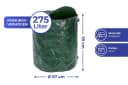 WENKO Gartensack XXL Grün Kunststoff Bild 5