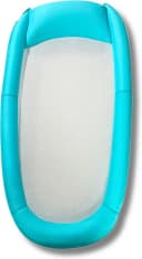 Best Sporting Wasserhängematte Mesh Mat Aufblasbare Luftmatratze Türkis-Weiß Bild 2