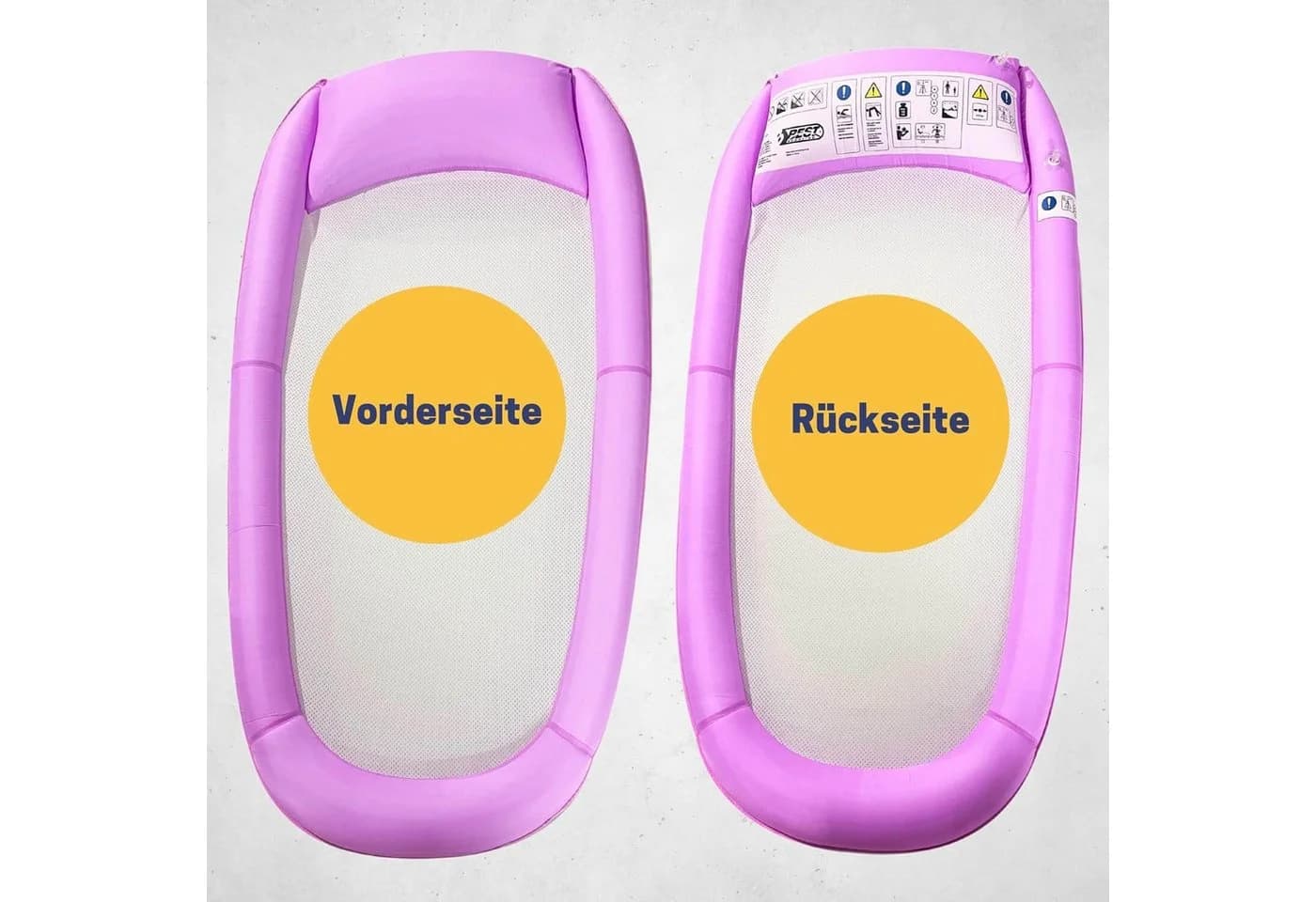 Best Sporting Wasserhängematte Mesh Mat Aufblasbare Luftmatratze mit Netzboden - Bild 4