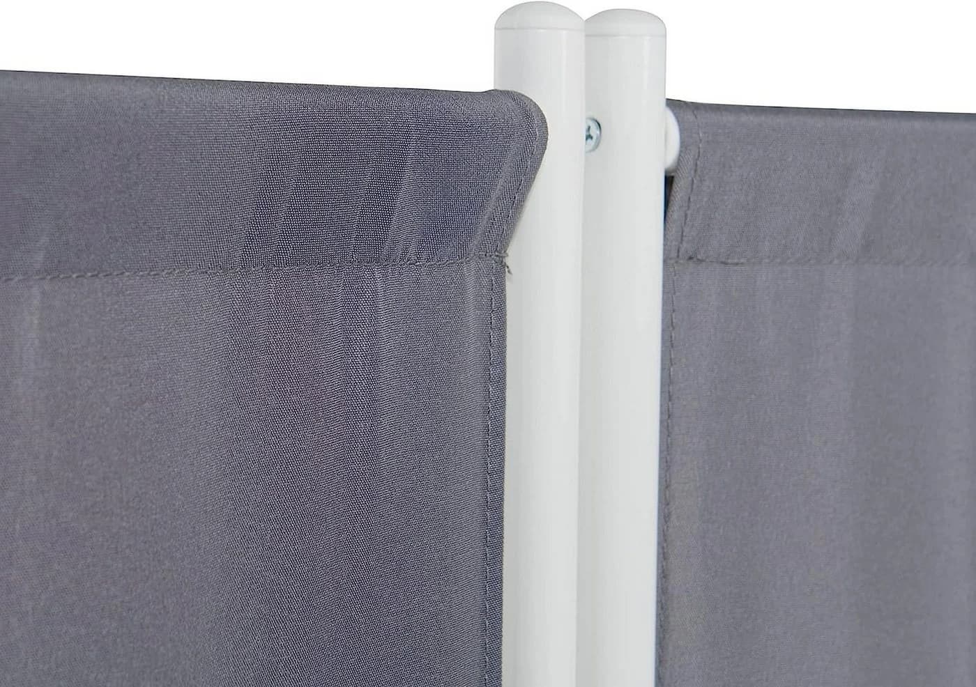 Leco Paravent 3-teilig Anthrazit Sichtschutz Stellwand Garten - Bild 4