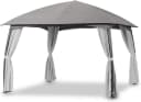 Moderner Garten-Pavillon aus Stahl und Stoff Bild 2