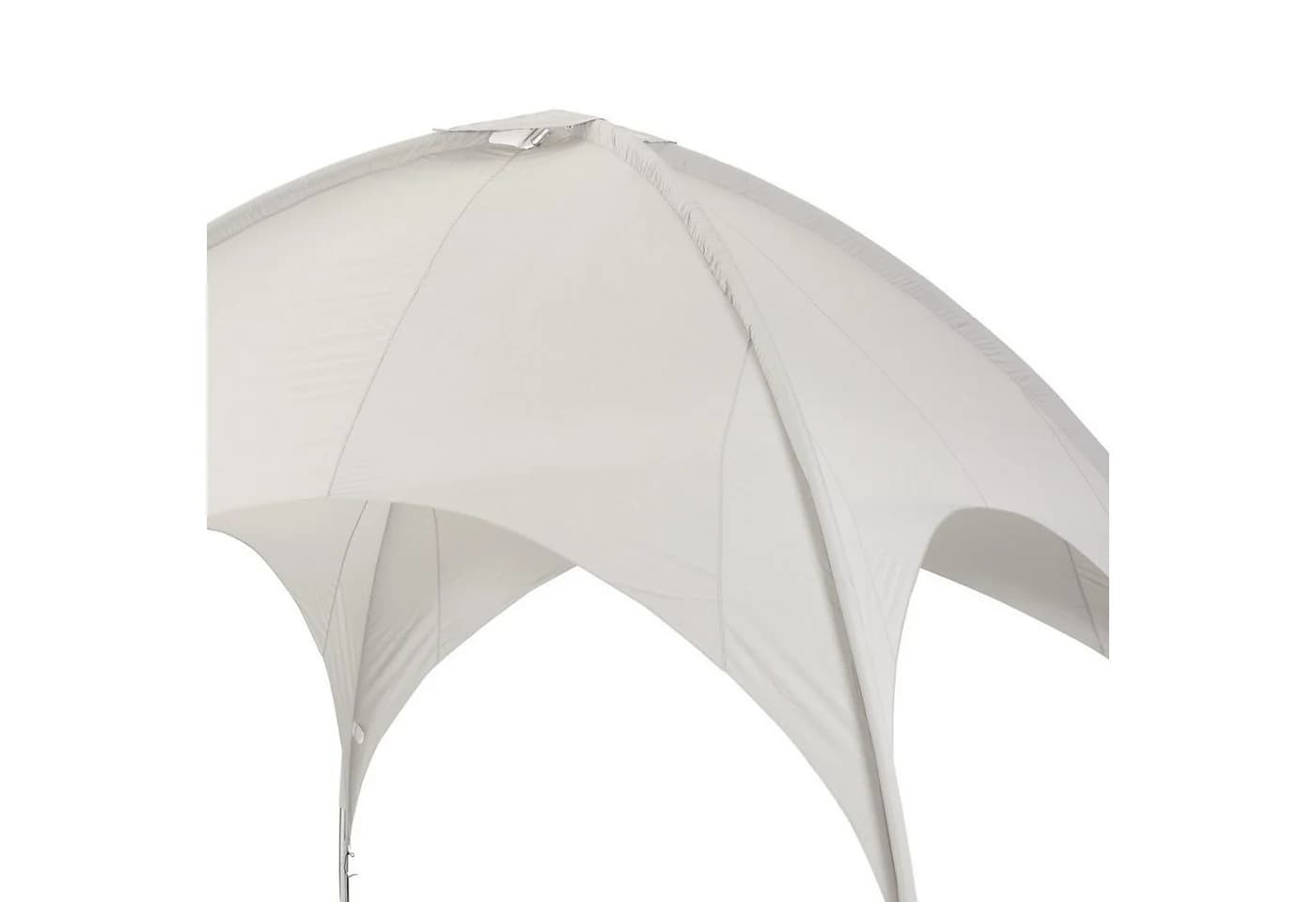 LECO Ersatzdach für Kuppelzelt 5x5 m, lichtgrau, 180 g/m² Polyester - Bild 2