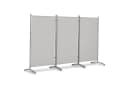 Leco Stellwand Hellgrau Polyester Stahl Kunststoff Bild 2