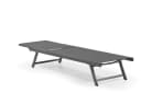 Leco Gartenliege ELINA 5-fach verstellbar Anthrazit Aluminium Bild 3