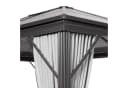 LECO Pavillonseitenteil 4er-Set lichtgrau Polyestergewebe Bild 2
