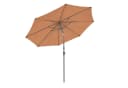 Leco Marktschirm Ø3m Anthrazit Orange mit Knickfunktion Bild 1