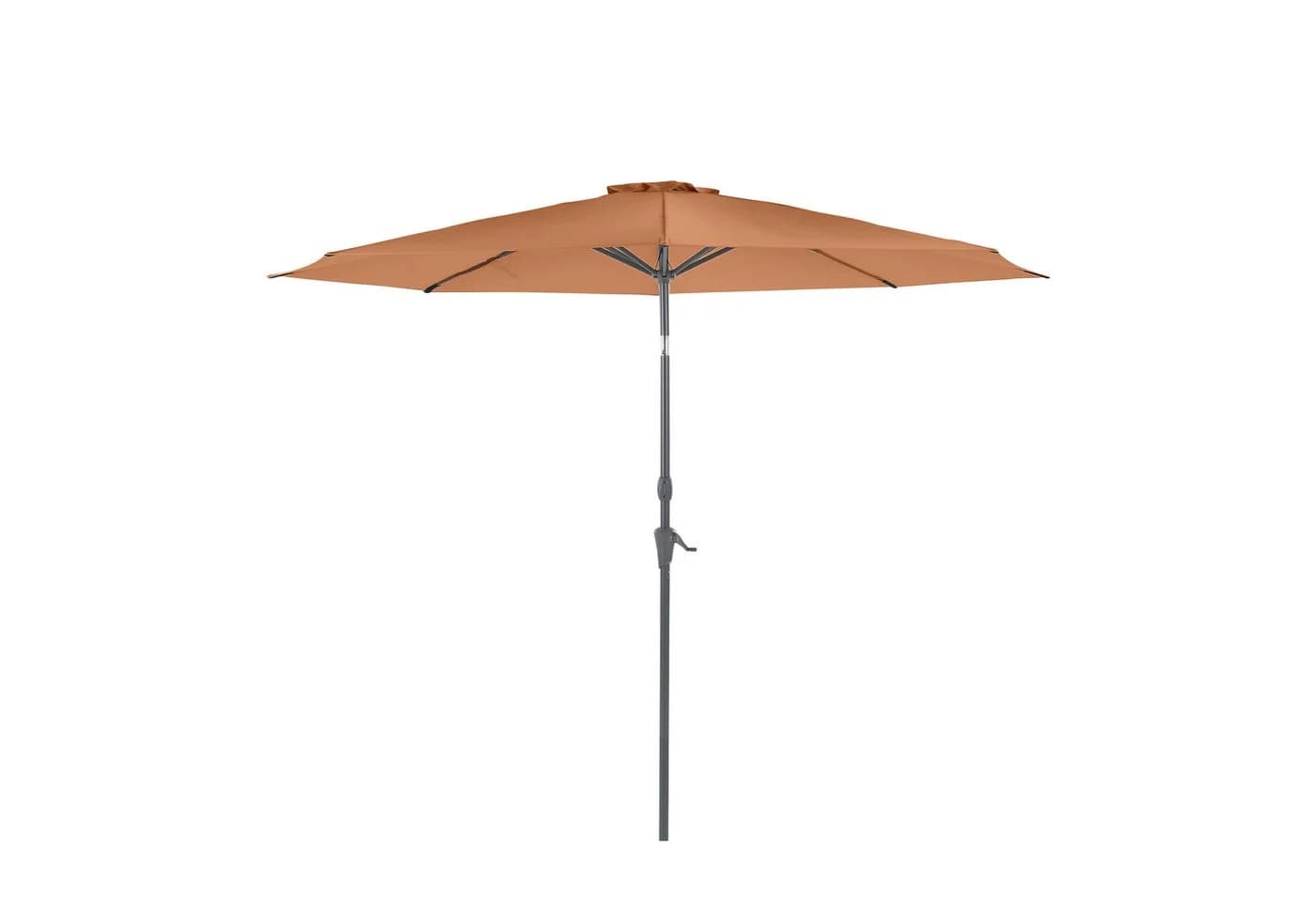 Leco Marktschirm Ø3m Anthrazit Orange mit Knickfunktion - Bild 3