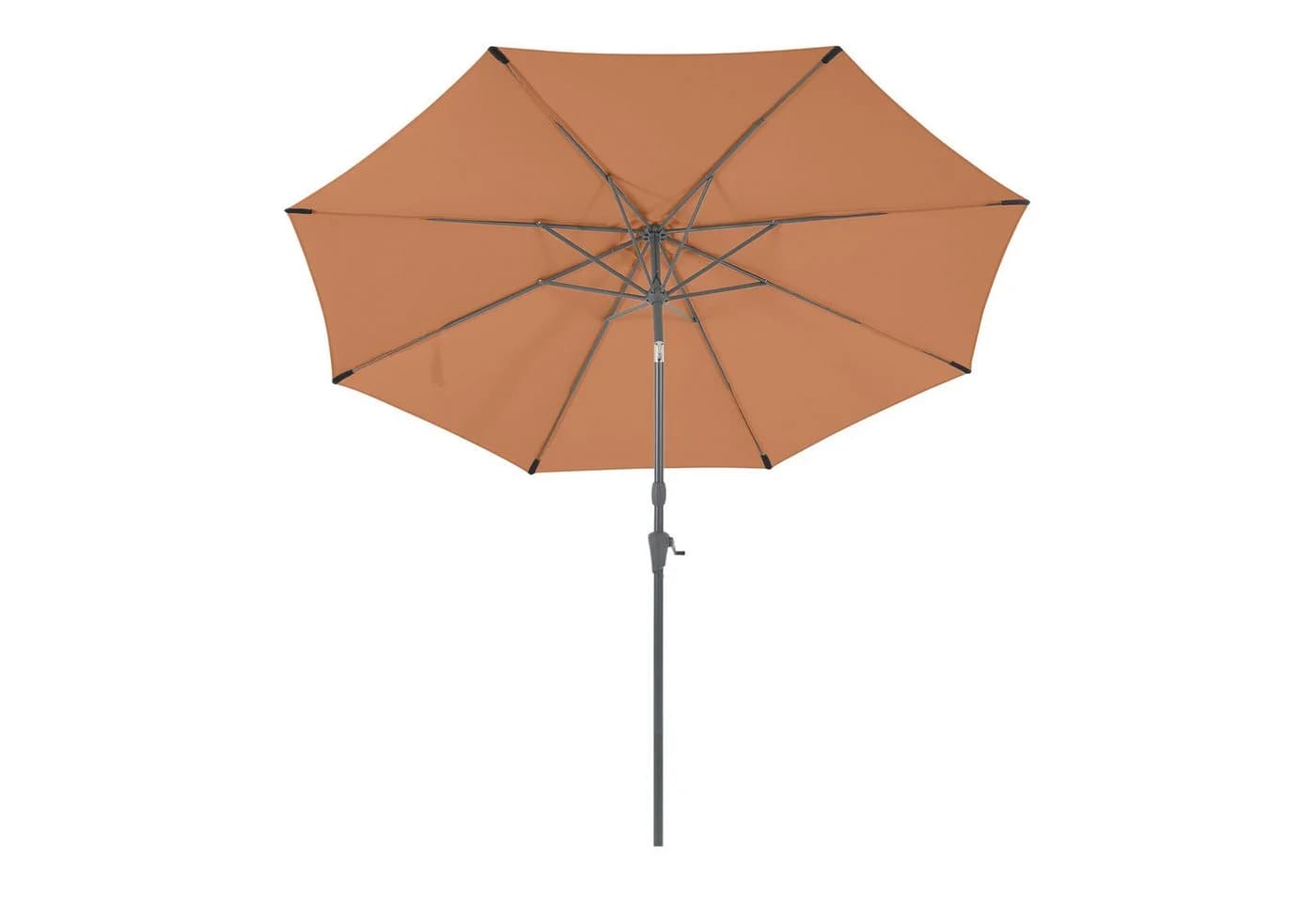 Leco Marktschirm Ø3m Anthrazit Orange mit Knickfunktion - Bild 4