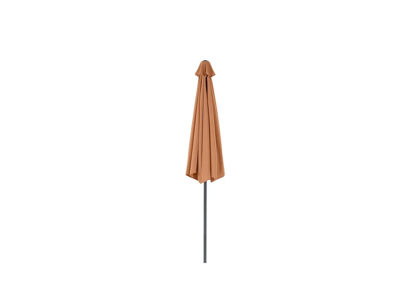 Leco Marktschirm Ø3m Anthrazit Orange mit Knickfunktion - Bild 5