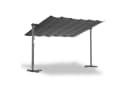 Leco Standmarkise Waved Faltbares Sonnendach Anthrazit Bild 2