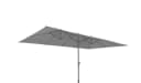 Leco Rechteckschirm Sonnenschirm Lichtgrau 460x270 cm Bild 1