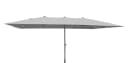 Leco Rechteckschirm Sonnenschirm Lichtgrau 460x270 cm Bild 2
