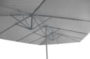 Leco Rechteckschirm Sonnenschirm Lichtgrau 460x270 cm Bild 5