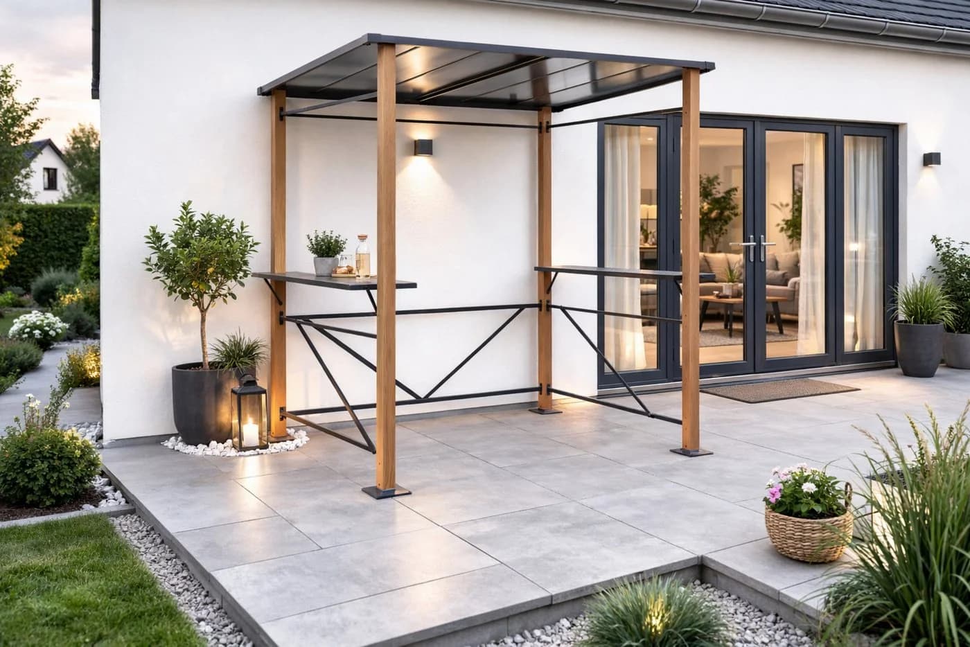Leco Grillpavillon Luxus-Grillpavillon - Bild 2