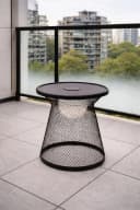 Leco Solarleuchte LUNA Beistelltisch LED warmweiß anthrazit Bild 2