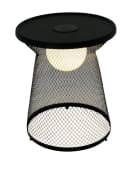 Leco Solarleuchte LUNA Beistelltisch LED warmweiß anthrazit Bild 4