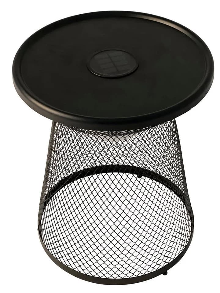 Leco Solarleuchte LUNA Beistelltisch LED warmweiß anthrazit - Bild 5