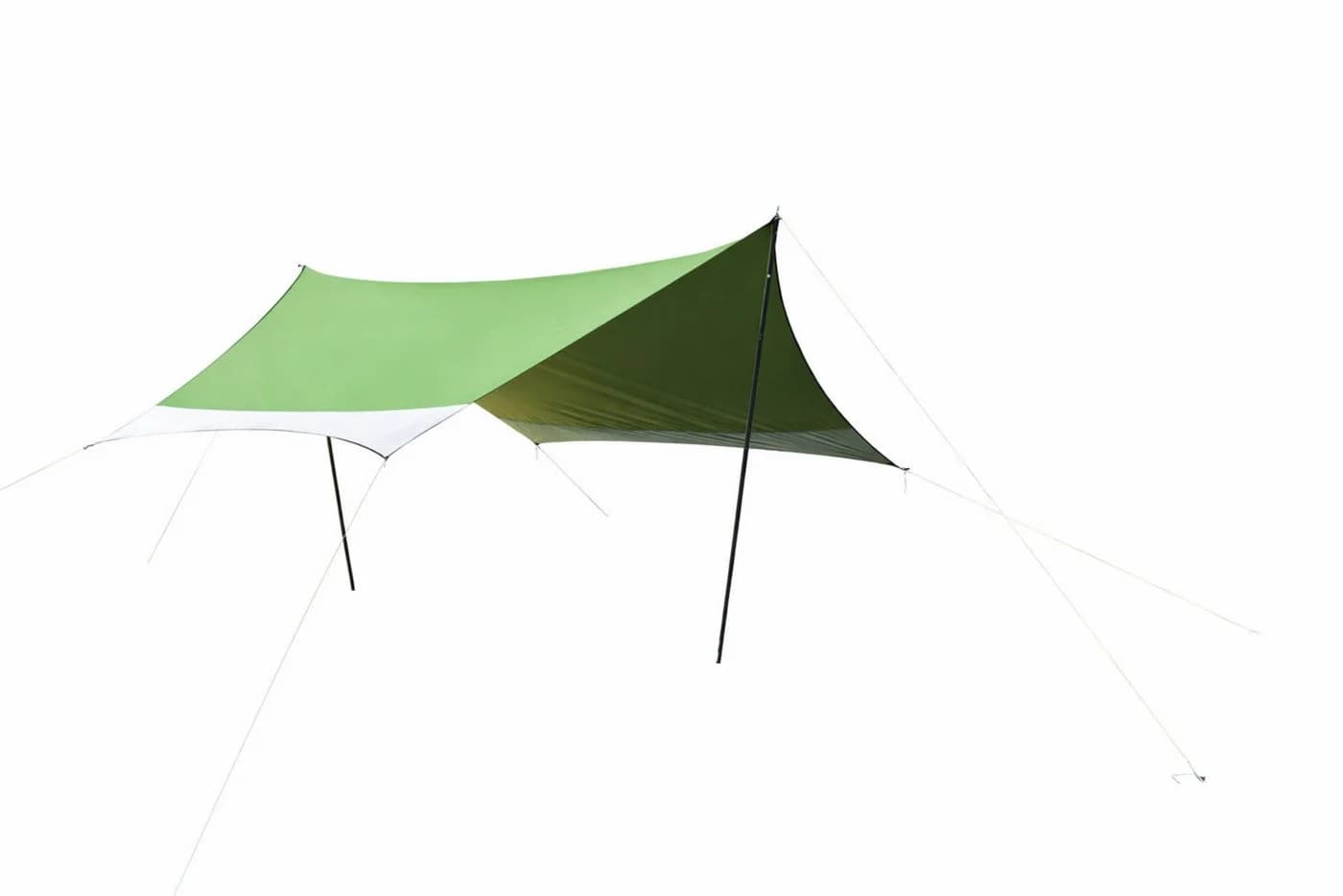 LECO Sonnensegel Festivalzelt Sandkasten Überdachung Tarp Zeltplane Grün