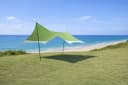 LECO Sonnensegel Festivalzelt Sandkasten Überdachung Tarp Zeltplane Grün Bild 2
